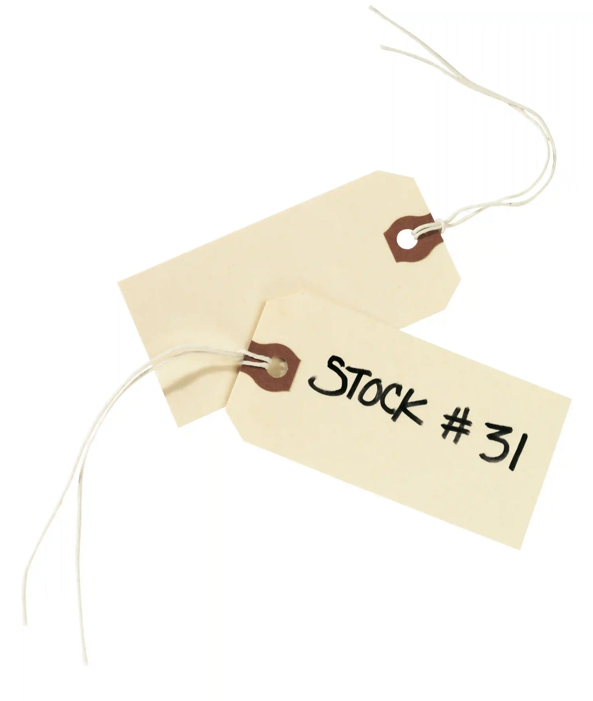 Avery® Shipping Tags, Manila, Strung, 3-3/4" x 1-7/8", 1,000 Tags