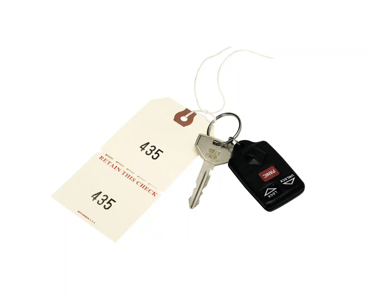 Avery® Duplicate Auto Park Tags, Manila, Strung, 4-3/4" x 2-3/8", 500 Tags