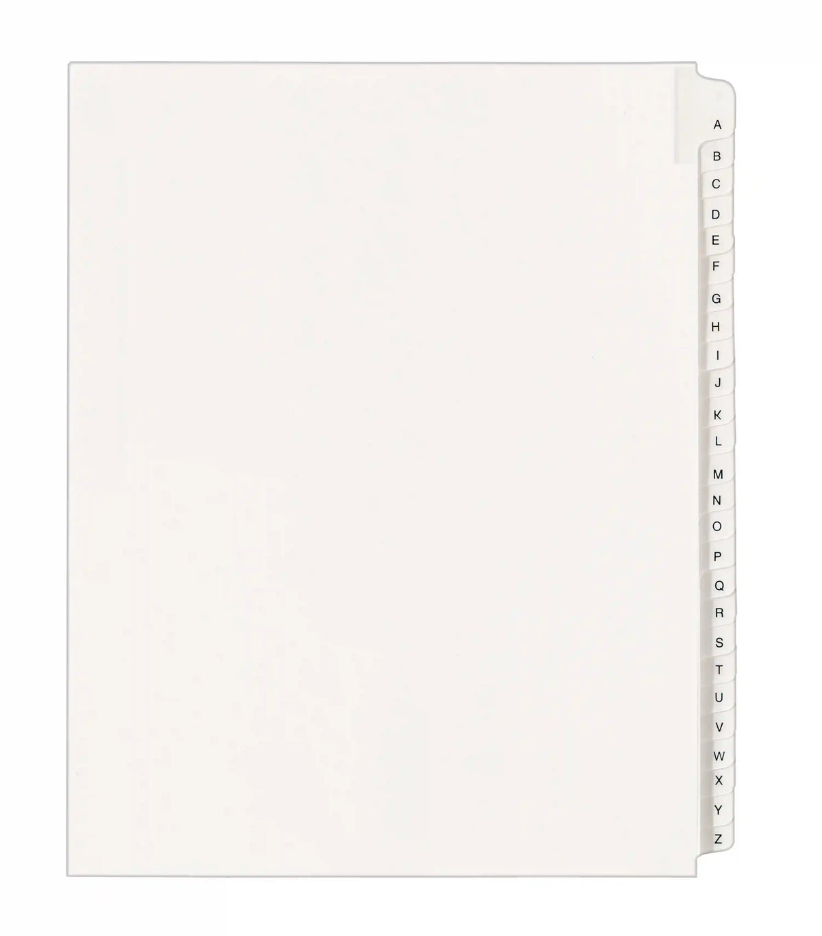 Avery® A-Z Legal Exhibit Dividers for 3 Ring Binders, 25-Tab Set, Allstate® Style, 1 Binder Divider Set