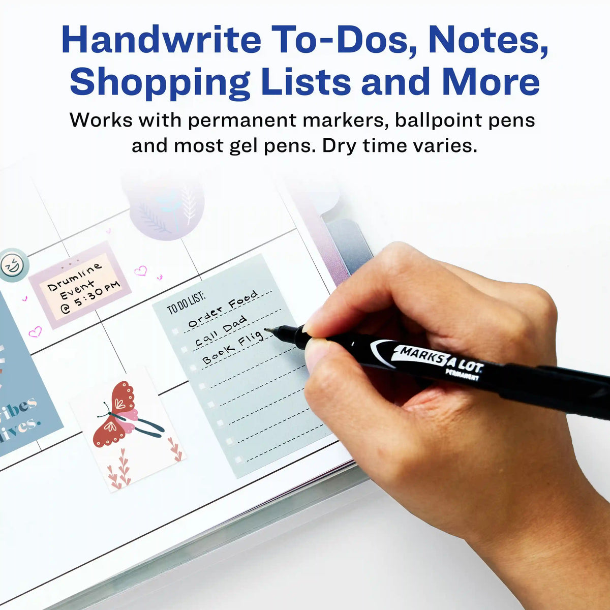 Avery® Productivity Planner Sticker Pack, 15 Sheets, 1,094 Planner Stickers