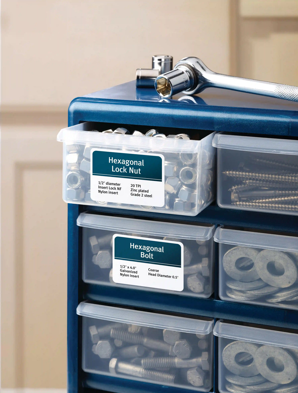 Avery® Durable ID Labels, Permanent Adhesive, 2" x 2-5/8" , 120 Labels