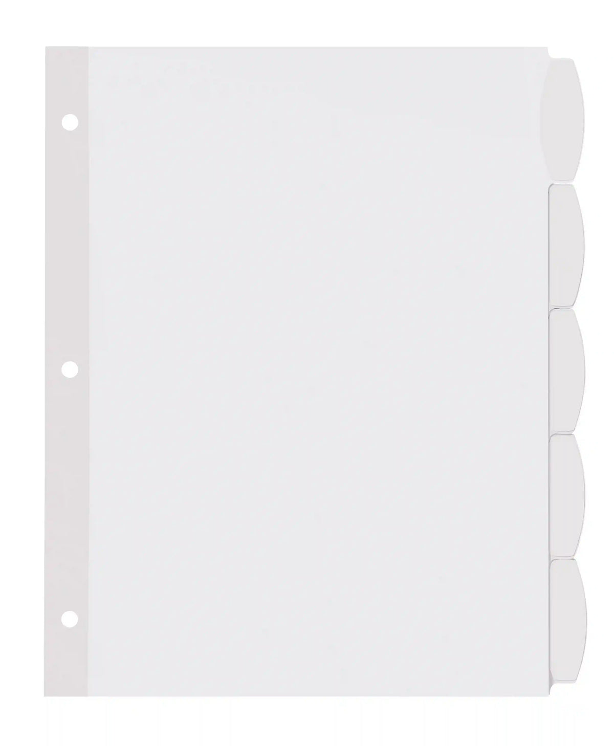 Avery® Big Tab™ Label Dividers, Easy Peel® Labels, 5 Tabs, 4 Sets