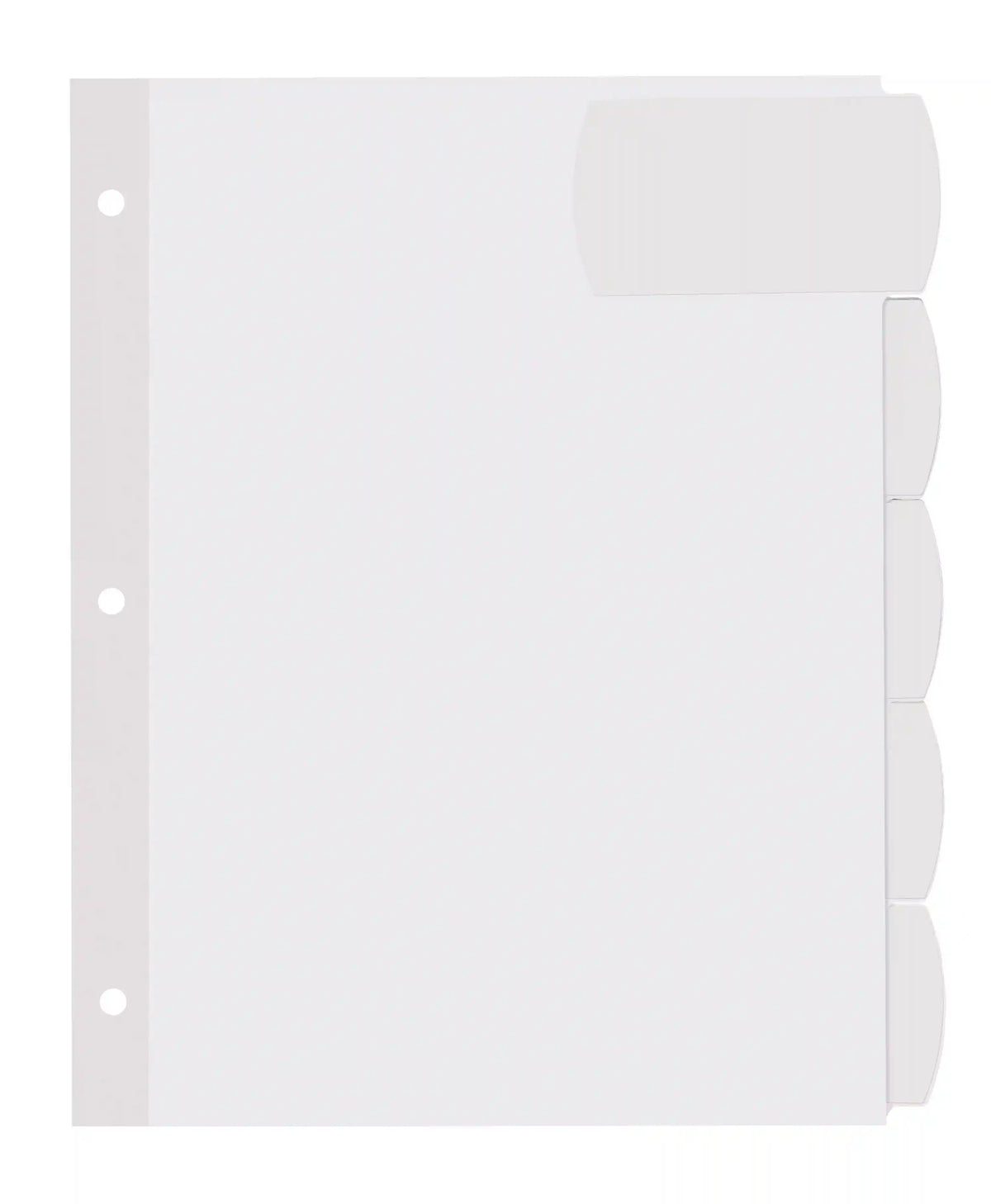 Avery® Big Tab™ Large  Label Dividers, Easy Peel® Labels, 5 Tabs, 4 Sets
