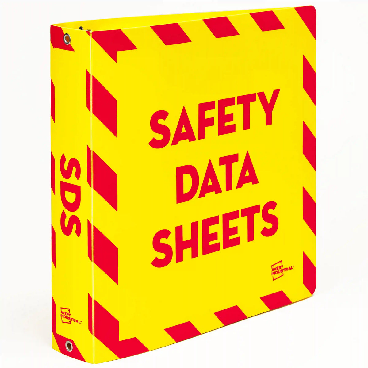 UltraDuty™ SDS Binder with Chain, Durable 3 Ring Poly Binder, 1.5" Slant Rings, 375-Sheet Capacity